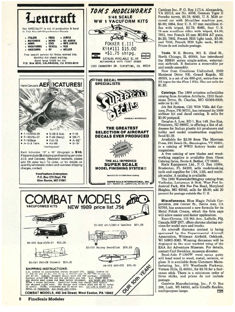 FineScale Modeler 1989-06 (Vol07-05)